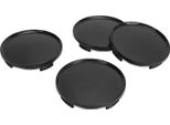 4Pcs Mozzo Della Ruota Centro Cap 63 Millimetri Impatto Prova Look Elegante Protettivo Bordo Auto Con Morsetto In Metallo Per Il Veicolo