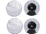 4Pcs/Set - Coperture Per Pneumatici Protezione Solare Impermeabile Per Camper Barca Rimorchi Camper Furgone Camion