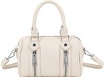 Gallantry, Borsa A Tracolla Da Donna Baguette Con Medaglietta, Giallo-Grigio