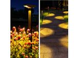 Inf Lampada Solare Da Giardino A Led: Illuminazione Decorativa Per Esterni