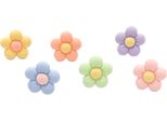 6 Pc Fiori Auto Presa D'aria Clip Bella Fiore Aromaterapia Decorazioni Rinfrescanti