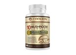 10 Complesso Di Funghi 3000Mg (120 Capsule) Integratore Alimentare, Cervello, Memoria, Concentrazione, Funzioni Cognitive, Salute, Energia, Sistema Immunitario