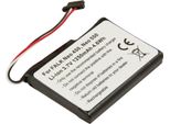 Avizar, Batteria Di Ricambio Falk Neo 450/550 Gps 3,7V 1250Mah Li-Ion, Bianco / Nero