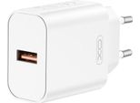 Xo CE33 Caricabatterie Rapido 18 W Qc, 1× USB-A, Bianco