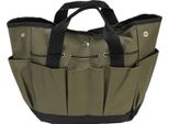 Borsa Per Attrezzi Da Giardino Borsa Organizzatrice Portatile In Tela Di Oxford Con Tasche Multiple E Maniglia Per Il Campeggio All'aperto, Verde Od