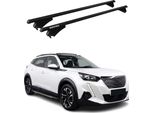 Menabo Portapacchi Base Per Peugeot 2008 2019-2025 75Kg Alluminio Nero 2 Pz