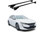Menabo Portapacchi Base Per Peugeot 508 Estate 2018-2025 75Kg Alluminio Nero 2X