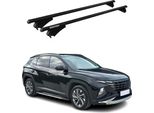 Menabo Portapacchi Base Per Hyundai Tucson Mk4 2020-2025 75Kg Alluminio Nero