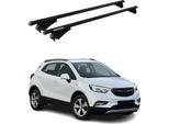 Menabo Portapacchi Base Per Opel Mokka X 2016-2019 75Kg Alluminio Nero 2 Pz