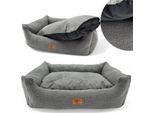 Letto Per Cani Cuscino Lavabile Per Cani Soffice 95X75 Divano Per Cani, Bordi Rialzati