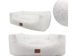 Letto Per Cani Cuscino Lavabile Per Cani Soffice 95X75 Divano Per Cani, Bordi Rialzati