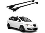 Menabo Portapacchi Base Per Seat Altea Xl 2009-2015 Fl 75Kg Alluminio Nero 2X
