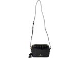 Marc Picard Pelle Borsa A Tracolla Croco Shoulder Bag Black Nero
