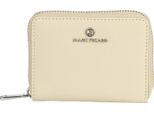 Marc Picard Pelle Portafoglio Umbria Zip Wallet Grey Beige