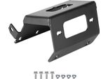 Staffa Per Verricello Vevor, Portata 907-1633 Kg, Piastra Di Montaggio Per Verricello Per Rimorchio Per Modelli Honda Foreman E Rancher Rubicon 2014-2021, Con Montaggio A 2 Fori, Acciaio Verniciato A Polvere, Nero