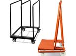 Carrello Porta Pannelli Bettizia Carrello Di Trasporto Per Pannelli, Porte E Finestre Fino A 1000 Kg Arancione