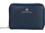Marc Picard Pelle Portafoglio Umbria Zip Wallet Navy Blu Scuro