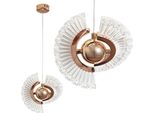 Lampada A Sospensione Toolight Lhj108-2Cp Gold, Rose Gold