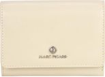 Marc Picard Pelle Portafoglio Umbria Wallet With Flap Grey Beige