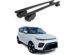 Portapacchi Per Kia Soul X-Line 2020-2023 Alluminio Nero Abe 2X