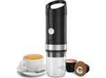 Macchina Da Caffè Espresso Elettrica Portatile Senza Fili Per Il Calore E L'infusione A Freddo 3 Oz Single Serve Mini Coffee Maker Con Polvere Di Caffè 3-IN-1/N Capsule/Dg Capsule 20Bar Pressione Della Pompa Batteria Ricaricabile 9600Mah