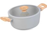 Casseruola Magichome Harmony, Con Coperchio In Vetro, 24 Cm