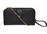 S.Oliver Portafoglio Borsa A Tracolla Wallet Grey / Black Nero