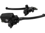 22 Mm Universale Moto Freno Idraulico Frizione Mount Nero Cnc Lega Di Alluminio