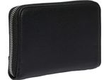 S.Oliver Portafoglio Zip Around Wallet Grey / Black Nero