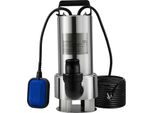 Succebuy Pompa Sommersa, 1300W 20000L/H, 10M Di Cavo, Interruttore A Galleggiante Automatico, Acciaio Inox E Ghisa, Per Acqua Sporca O Pulita, Laghetti Da Giardino, Piscine, Vasche Idromassaggio