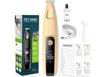 Inf Tagliaunghie Per Animali Domestici Con Display Digitale Led, Abs, 16,5Cm, Kit Da 4 Pezzi Arancia