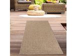 Tappeto In Juta Per Interni Ed Esterni In Beige Dimensioni - 80 X 150 Cm