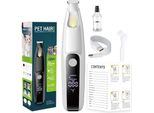 Inf Tagliaunghie Per Animali Domestici Con Display Digitale Led, Abs, 16,5Cm, Kit Da 4 Pezzi Bianco