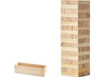 Succebuy Gioco Di Impilamento In Legno Torre Oscillante Con 54 Blocchi, Altezza 27 Cm