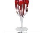 Halloween Calice Raccapricciante Rosso Sangue Spaventoso Decorazione Per Feste Horror Tazza Di Vetro Vampiro Decorazioni Spaventose Design Inquietante Per La Festa Di Halloween, Colore: Nero