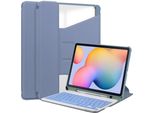 Inf Custodia Con Tastiera Bluetooth Girevole A 360° Per Samsung Tab S9 Plus 12.4""