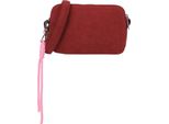 Fritzi Aus PreußEn Borsa A Tracolla Jony Suede Jacky Cross Bag Ruby Red Rosso Scuro