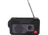 Radio Di Emergenza Solare A Manovella Portatile Am Fm Wb Con Torcia Led Allarme Sos Per Interni All'aperto Campeggio Escursionismo