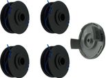 Inf Kit Testina Tagliabordi Ryobi: 4 Bobine RAC123 E 1 Copertura RAC122