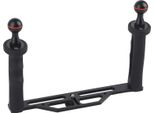 Stabilizzatore A Vassoio In Alluminio A Doppia Impugnatura Rig Custodia Per Fotocamera Subacquea Per Immersioni
