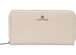 Marc Picard Pelle Portafoglio Maremma Zip Wallet Cream White Avorio