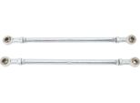 1 Coppia Di 295 Mm 8 Mm Asta Piantone Sterzo Kit Lega D'acciaio Alta Resistenza Lunga Durata Per Go Kart Atv Racing Cart