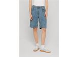 Pantaloncini Def Skater Da Uomo Con Lavaggio A Metà Blu - Xs