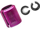 Inf Filtro Di Ricambio Compatibile Con Asciugacapelli Dyson + Spazzola Rosa Rossa