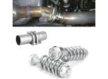 Kit Di Riparazione Degli Scarichi 8PCS, Compresi I Bulloni, La Scanalatura E La Guarnizione A Molla, Gli Accessori Per Il Portapacchi Dell'auto In Acciaio