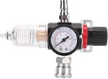 1/4 Di Pollice Auto Compressore D'aria Filtro Acqua Separatore Trappola Strumenti Kit Con Calibro Regolatore