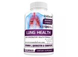 Integratore Alimentare Per La Salute Dei Polmoni E Delle Vie Respiratorie 1375 Mg (120 Capsule), Salute Delle Vie Respiratorie, Salute Dei Polmoni, Pulizia Dei Polmoni, Disintossicazione, Polmoni