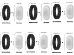 Inf Ricambio Filtro Fontana Per Animali - 6 Cotone + 6 Spugne Per Acqua Pulita