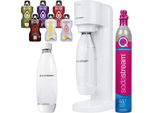 Sodastream Produttore Di Acqua Frizzante Gaia White + One Bottle 1L, White + Bolero