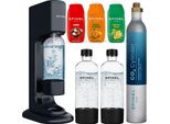 Spinel Soda Maker Bubbleon + Spinel Soda Syrups, 4 Pezzi